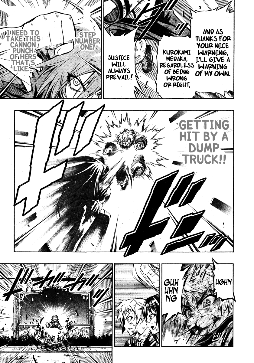 Medaka Box Chapter 20 page 7 - Chapter 20 : The 20th Suggestion - I Am The Student Council President