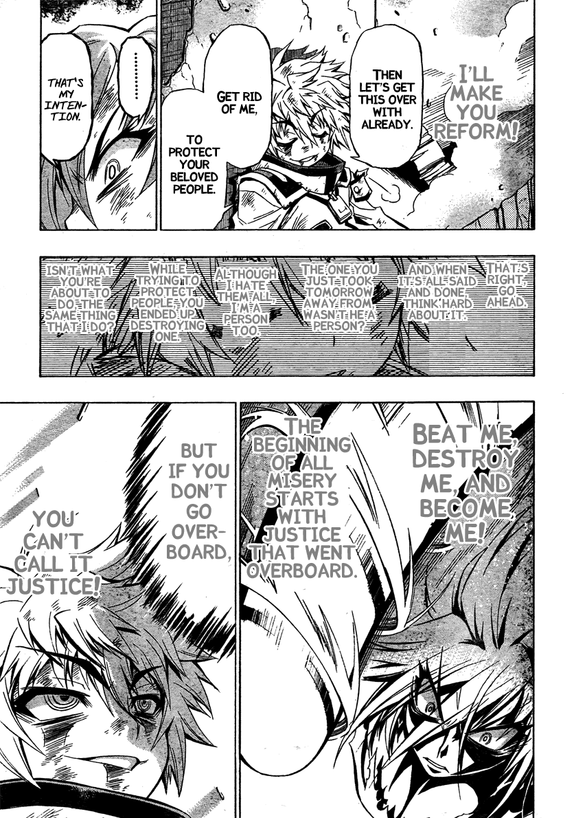 Medaka Box Chapter 21 page 10 - Chapter 21 : The 21st Suggestion - You Went Overboard