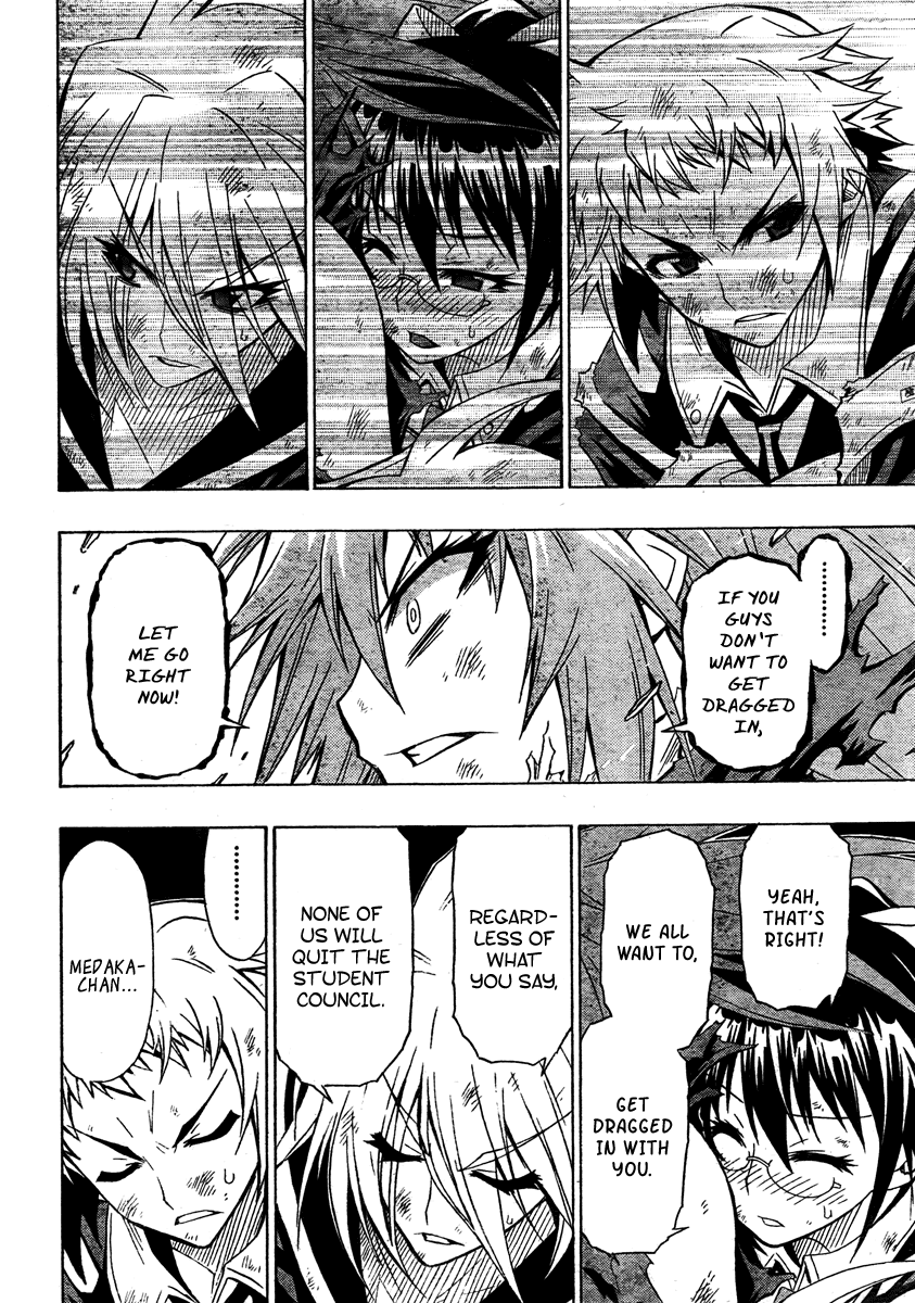 Medaka Box Chapter 21 page 12 - Chapter 21 : The 21st Suggestion - You Went Overboard