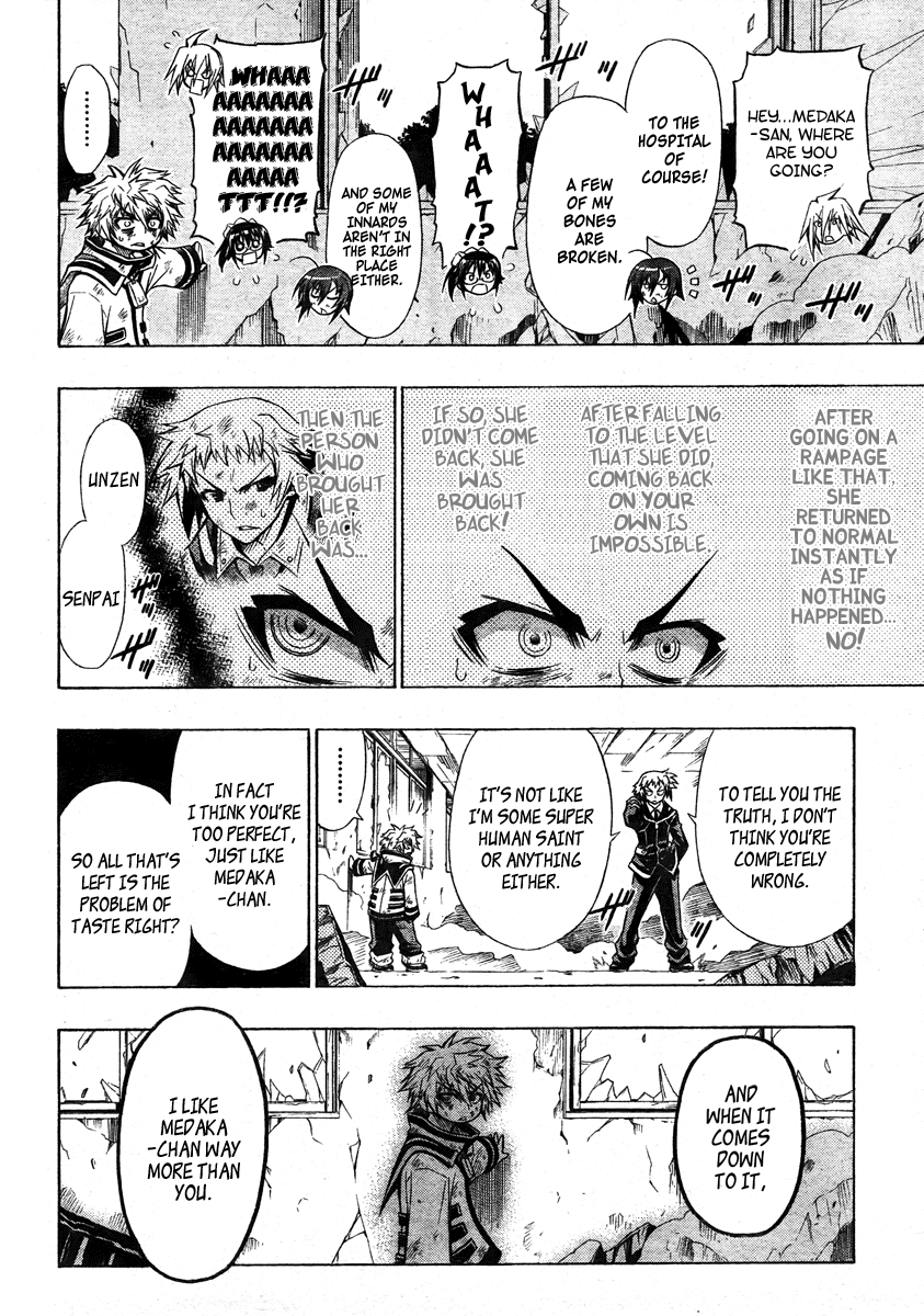 Medaka Box Chapter 21 page 16 - Chapter 21 : The 21st Suggestion - You Went Overboard