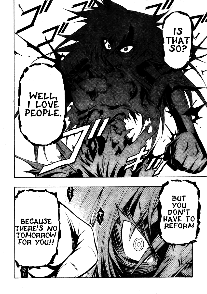 Medaka Box Chapter 21 page 7 - Chapter 21 : The 21st Suggestion - You Went Overboard