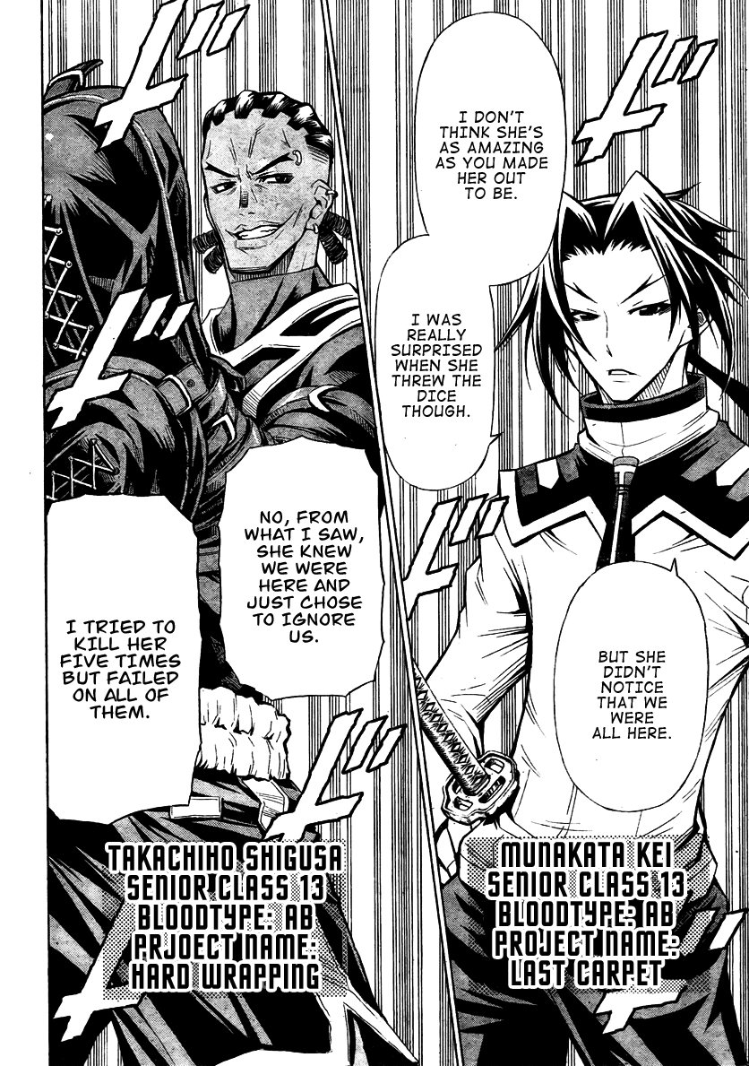 Medaka Box Chapter 22 page 14 - Chapter 22 : The 22nd Suggestion - What Do You Guys Think?