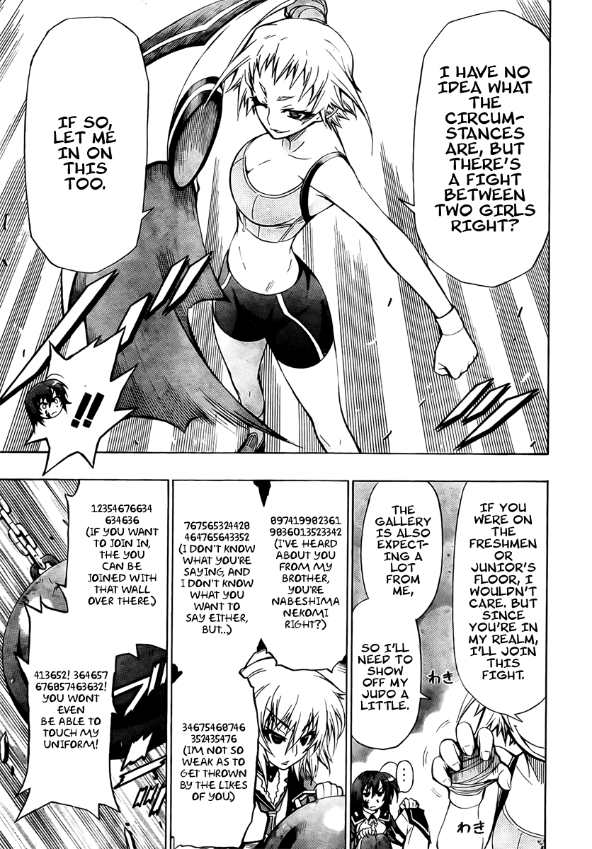 Medaka Box Chapter 23 page 15 - Chapter 23 : The 23rd Suggestion - 4136163735641?