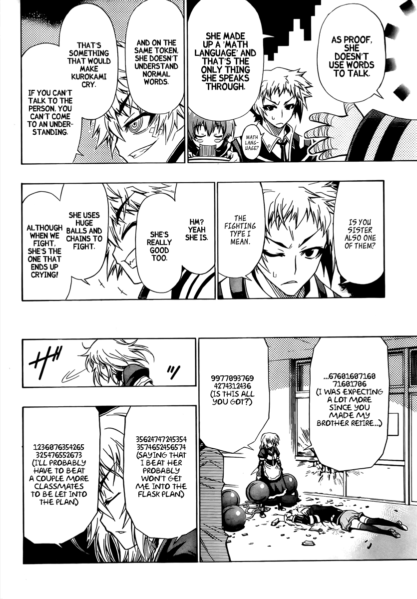 Medaka Box Chapter 23 page 8 - Chapter 23 : The 23rd Suggestion - 4136163735641?
