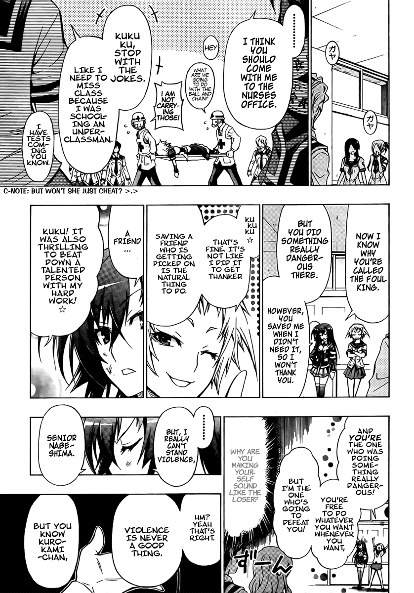 Medaka Box Chapter 24 page 10 - Chapter 24 : The 24th Suggestion - Everyone Says That