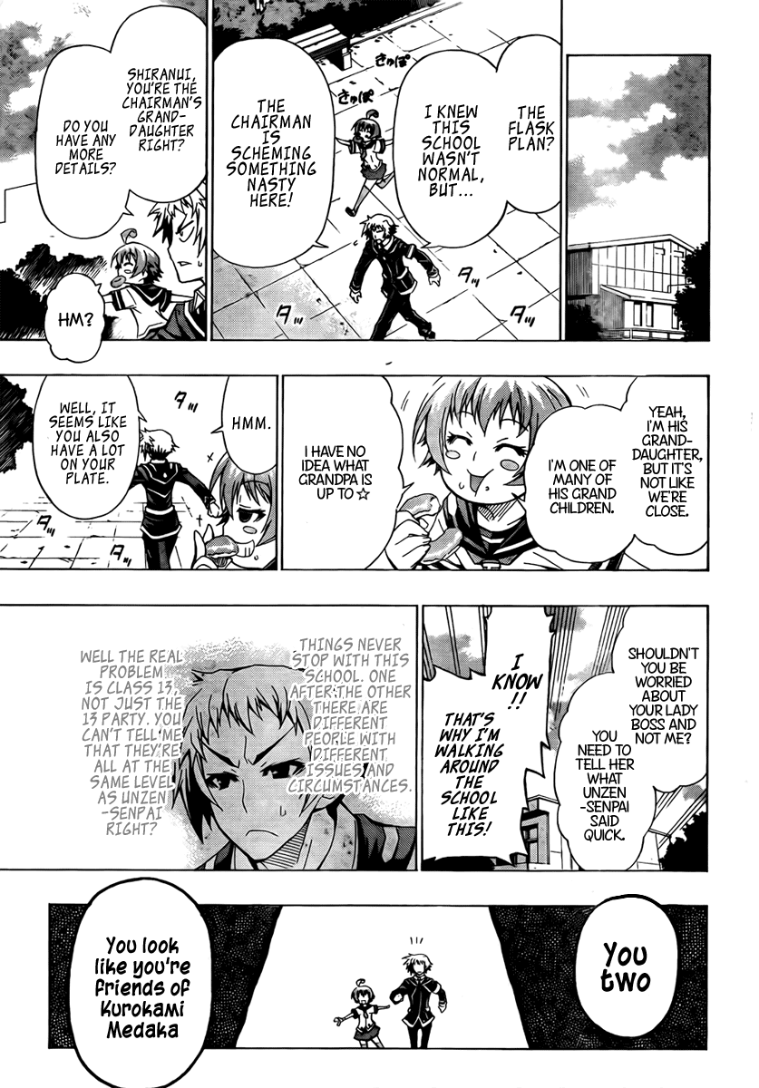 Medaka Box Chapter 24 page 17 - Chapter 24 : The 24th Suggestion - Everyone Says That