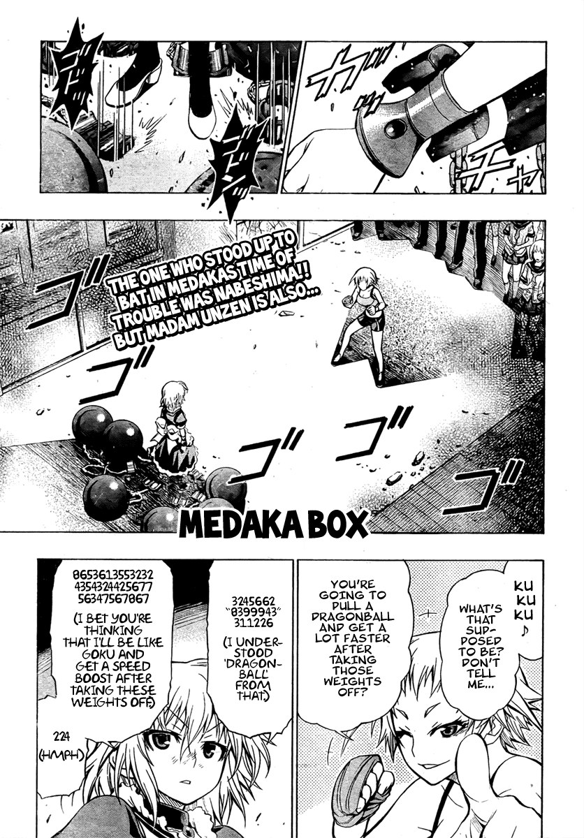 Medaka Box Chapter 24 page 2 - Chapter 24 : The 24th Suggestion - Everyone Says That