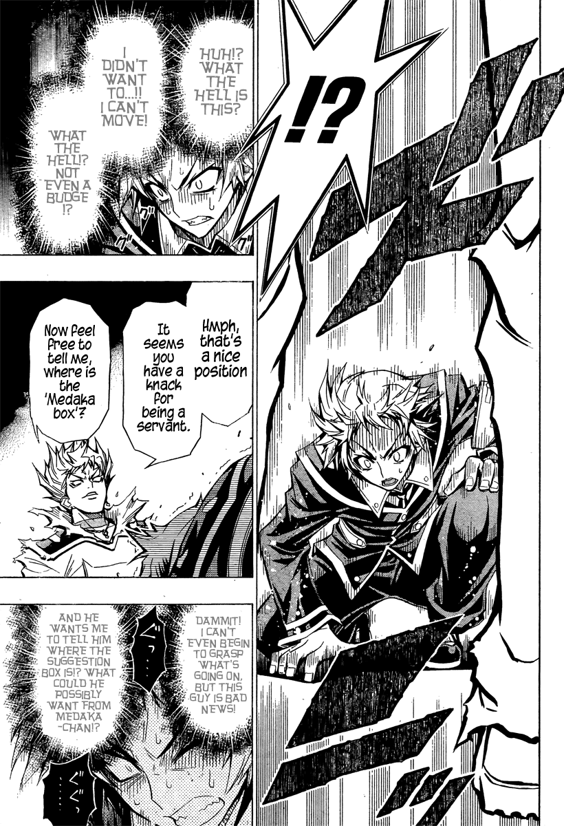 Medaka Box Chapter 25 page 4 - Chapter 25 : The 25th Suggestion - It's Never Been Done to Me