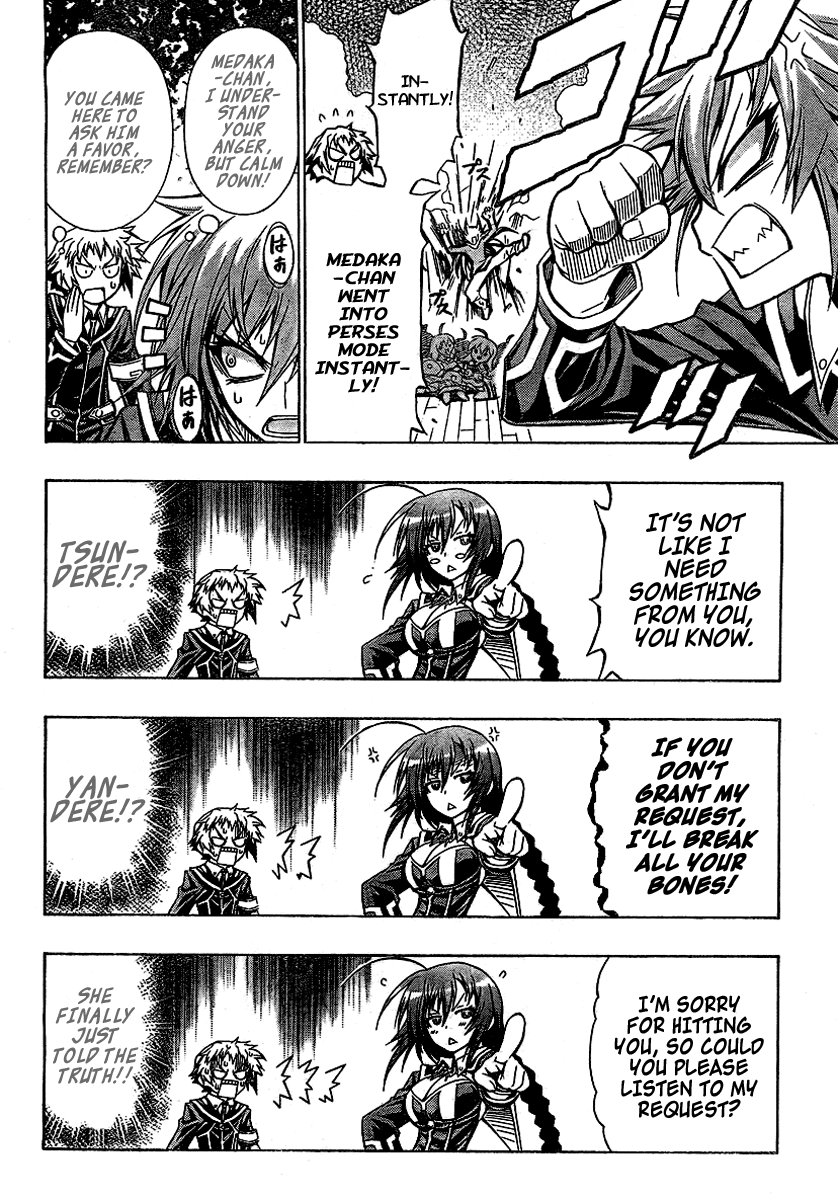 Medaka Box Chapter 26 page 6 - Chapter 26 : The 26th Suggestion - My Sister, My Sister, My Sister!