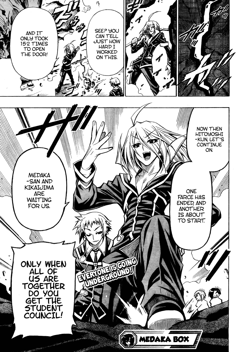 Medaka Box Chapter 28 page 20 - Chapter 28 : The 28th Suggestion - We're Waiting For You