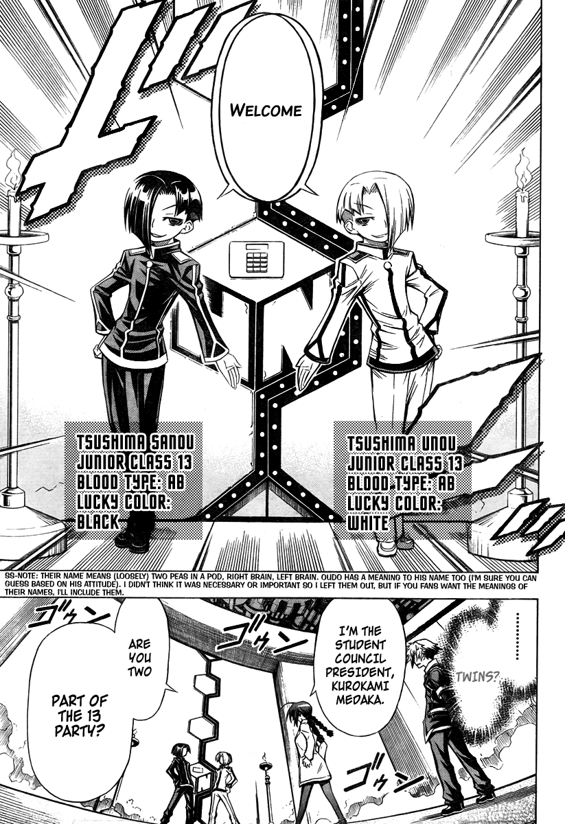 Medaka Box Chapter 28 page 6 - Chapter 28 : The 28th Suggestion - We're Waiting For You