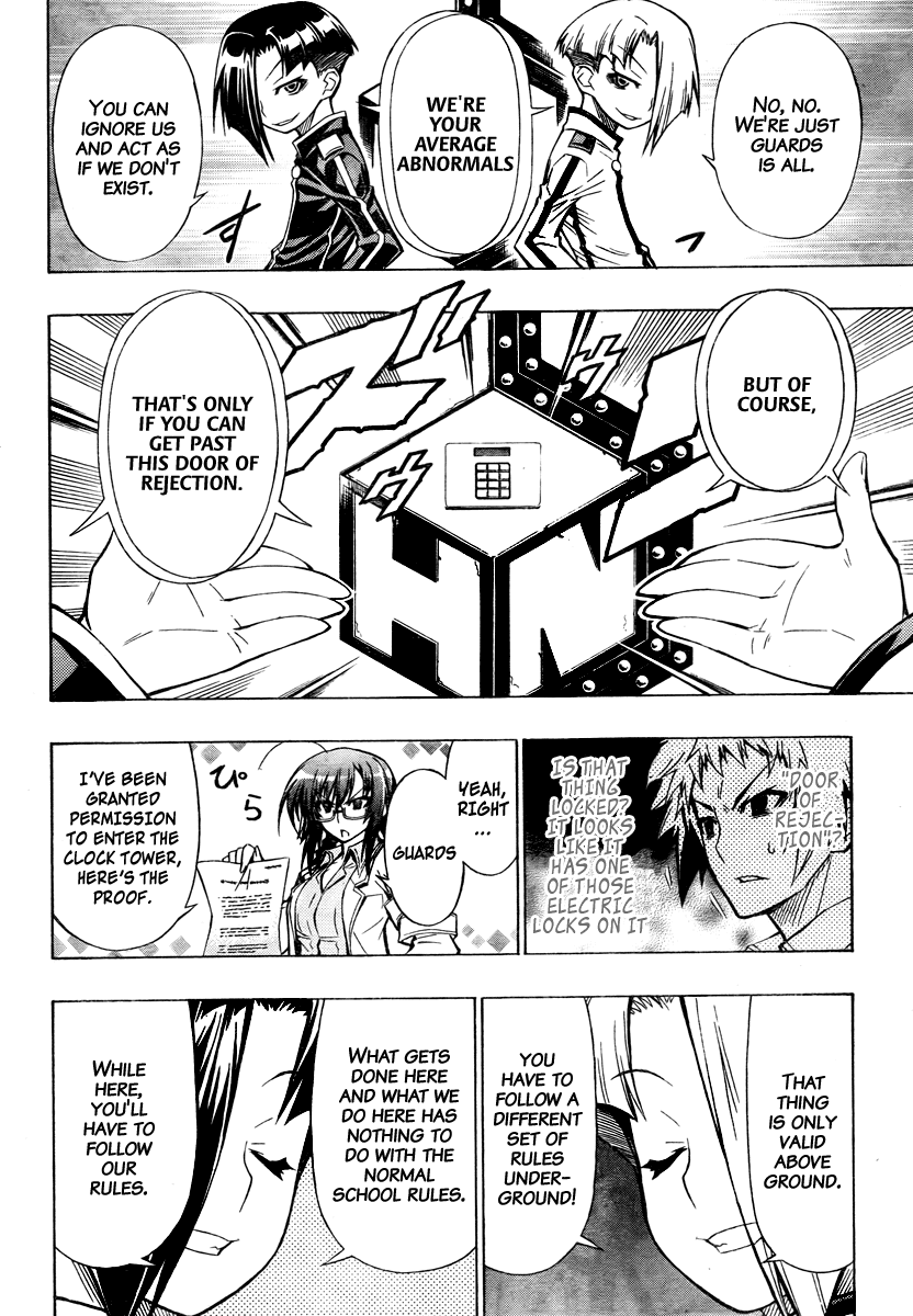 Medaka Box Chapter 28 page 7 - Chapter 28 : The 28th Suggestion - We're Waiting For You