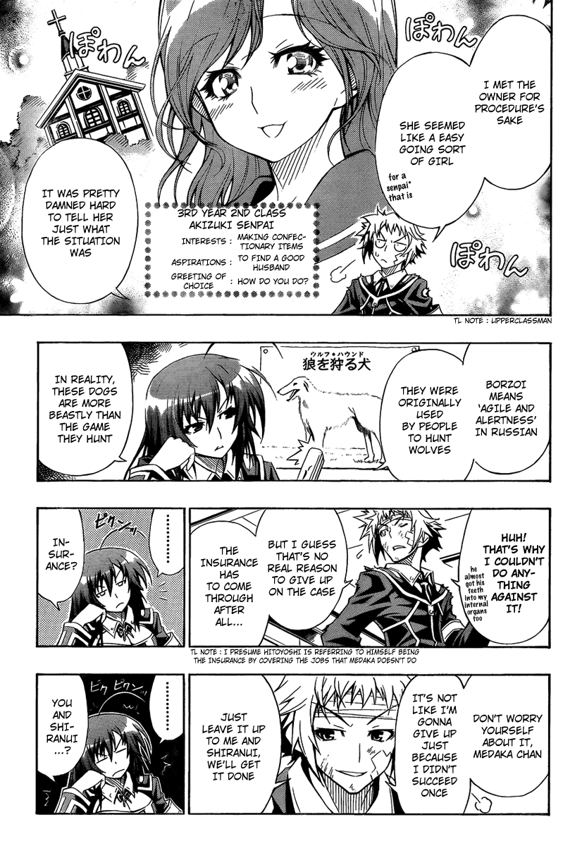 Medaka Box Chapter 3 page 13 - Chapter 3 : The 3rd Suggestion - I Guess You're the Right One