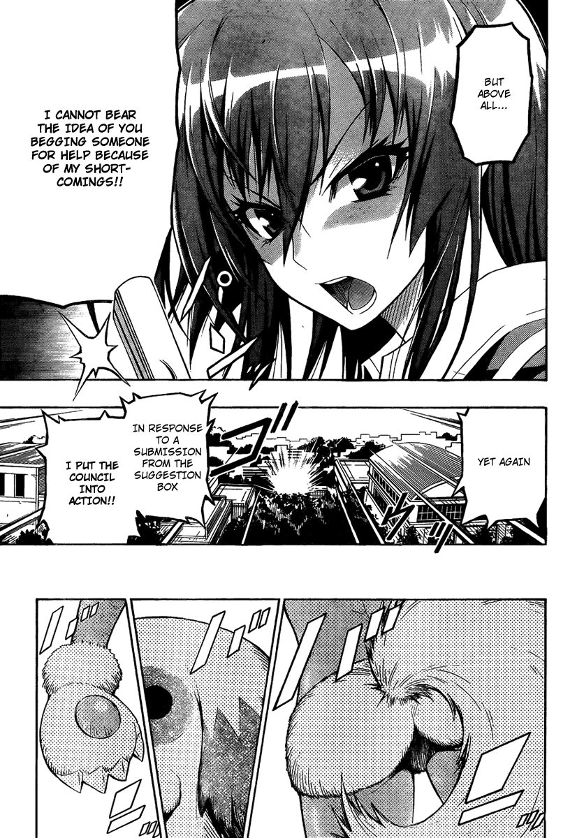 Medaka Box Chapter 3 page 15 - Chapter 3 : The 3rd Suggestion - I Guess You're the Right One