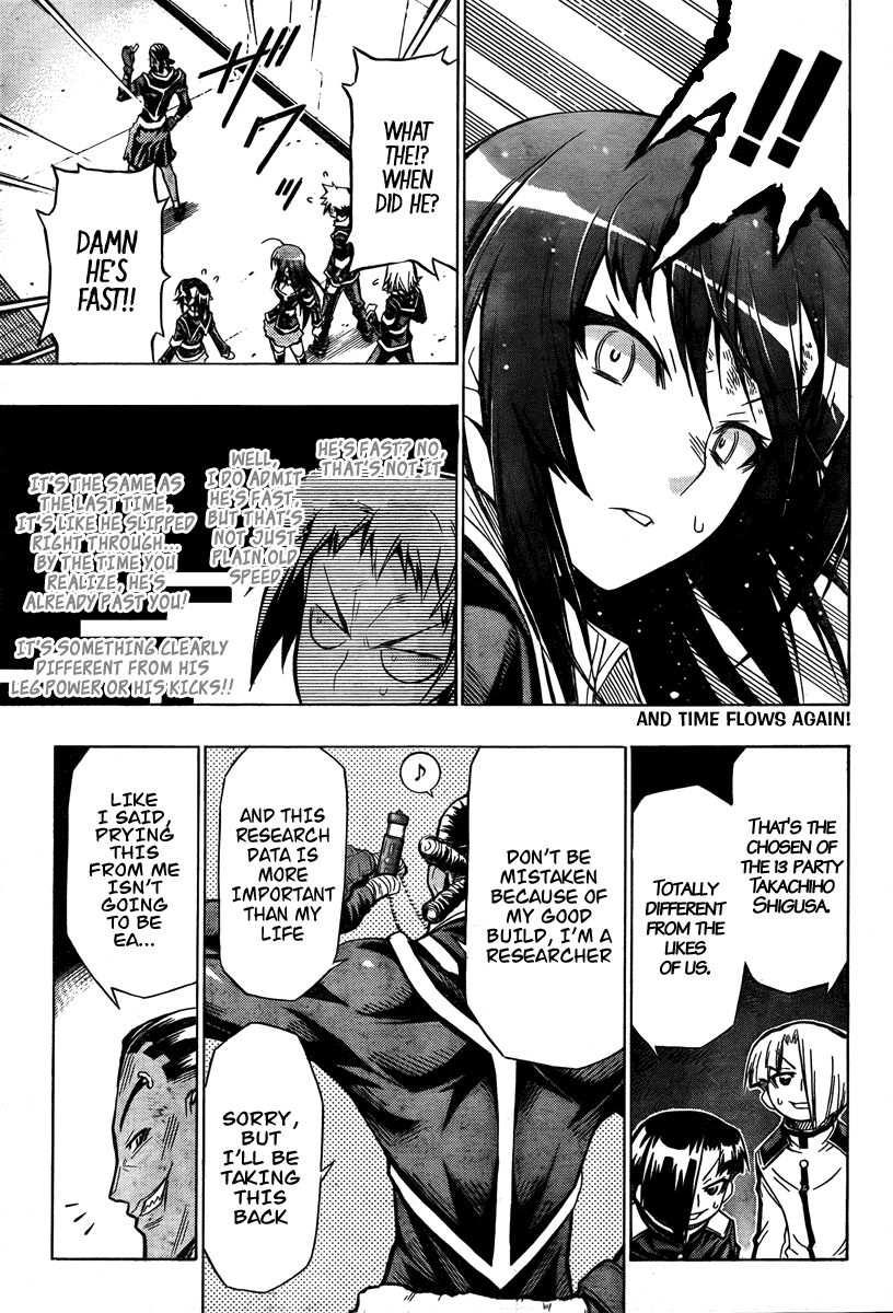 Medaka Box Chapter 30 page 14 - Chapter 30 : The 30th Suggestion - Sigh, What a Pain