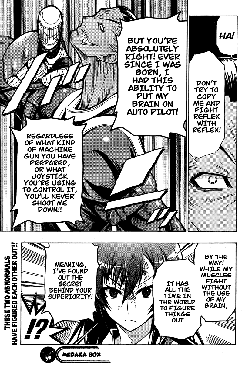 Medaka Box Chapter 30 page 20 - Chapter 30 : The 30th Suggestion - Sigh, What a Pain