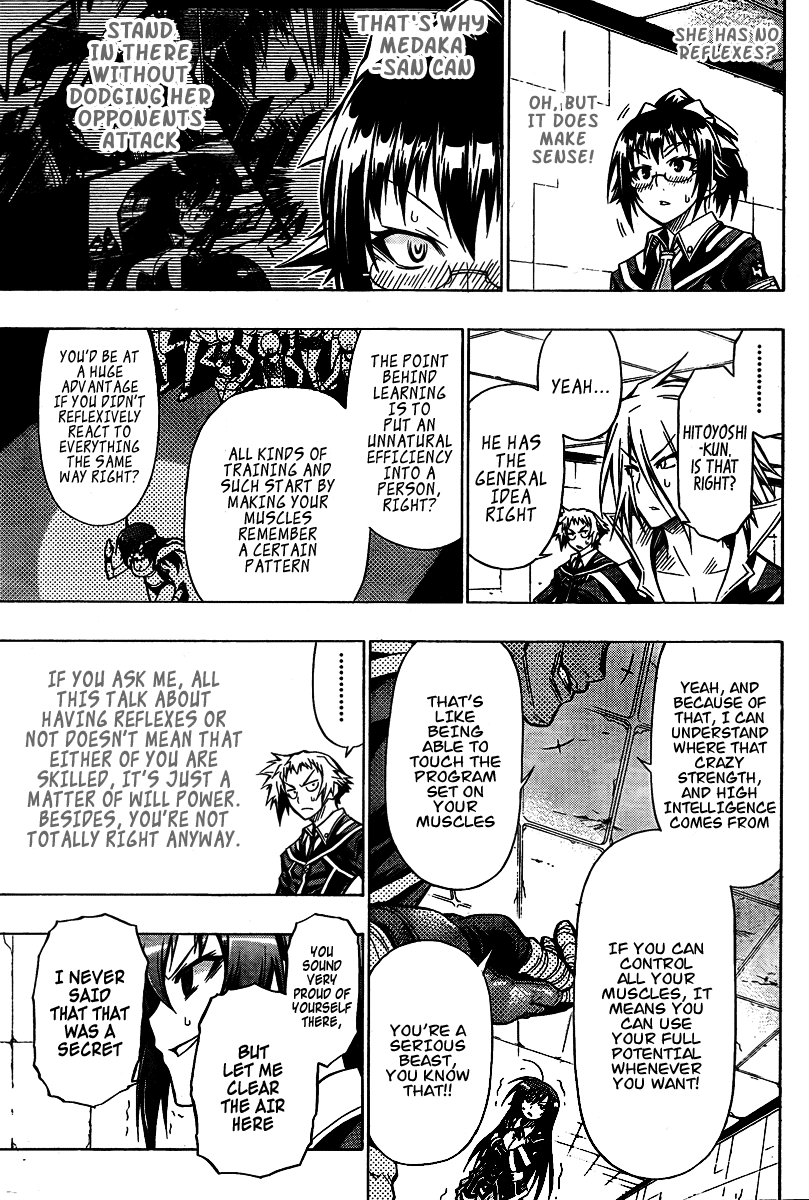 Medaka Box Chapter 31 page 10 - Chapter 31 : The 31st Suggestion - I Won't Increase