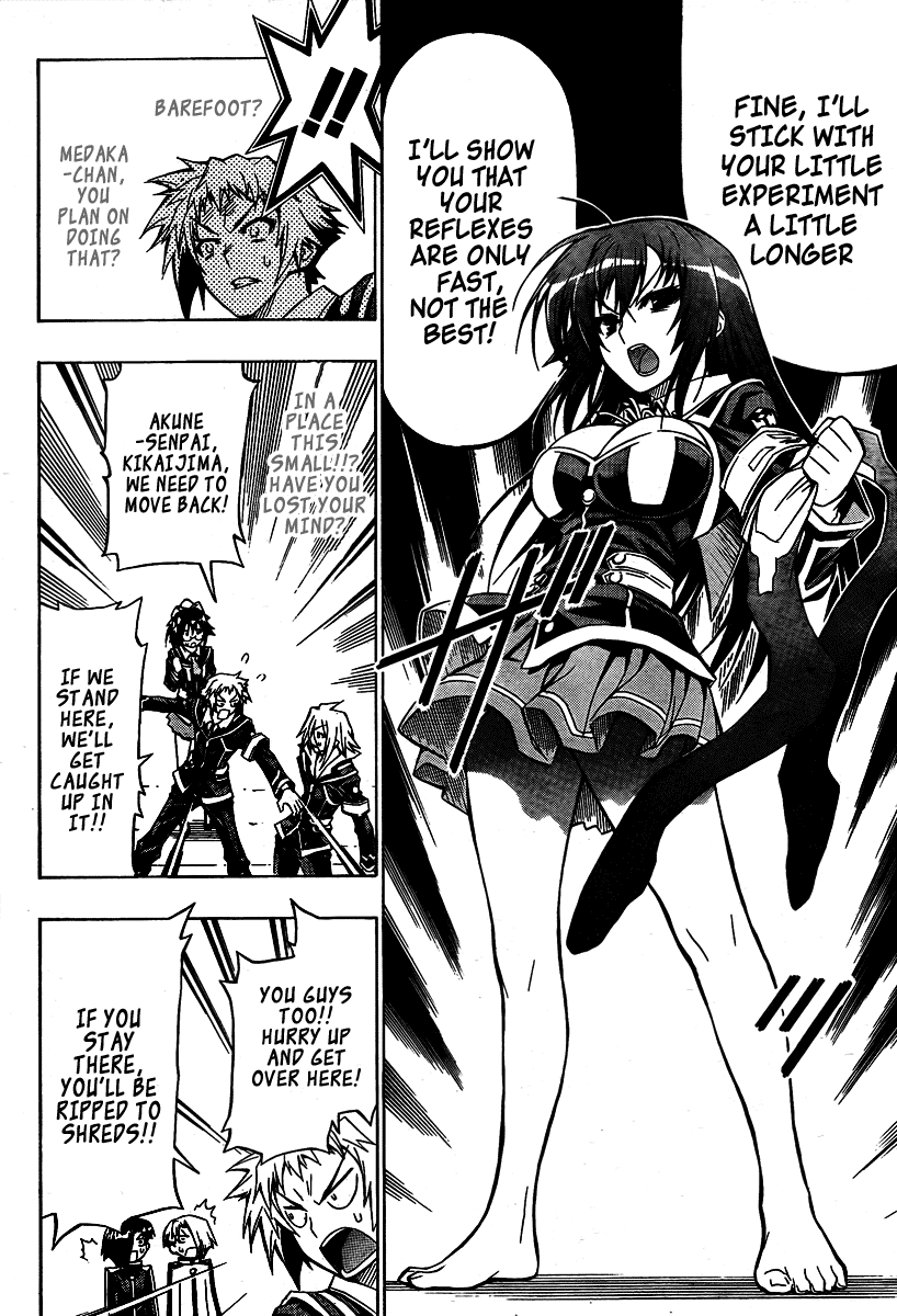 Medaka Box Chapter 31 page 13 - Chapter 31 : The 31st Suggestion - I Won't Increase