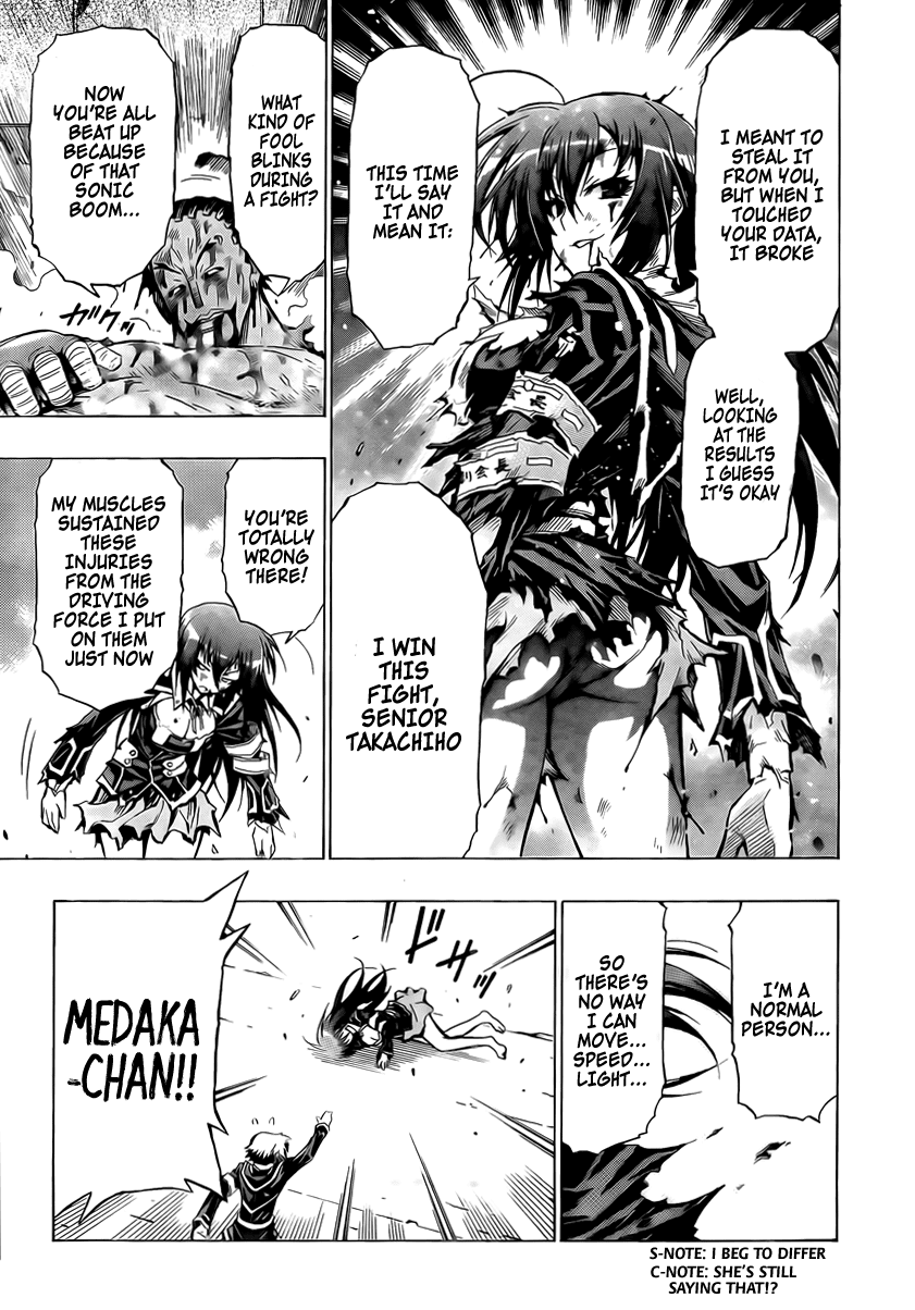 Medaka Box Chapter 31 page 17 - Chapter 31 : The 31st Suggestion - I Won't Increase