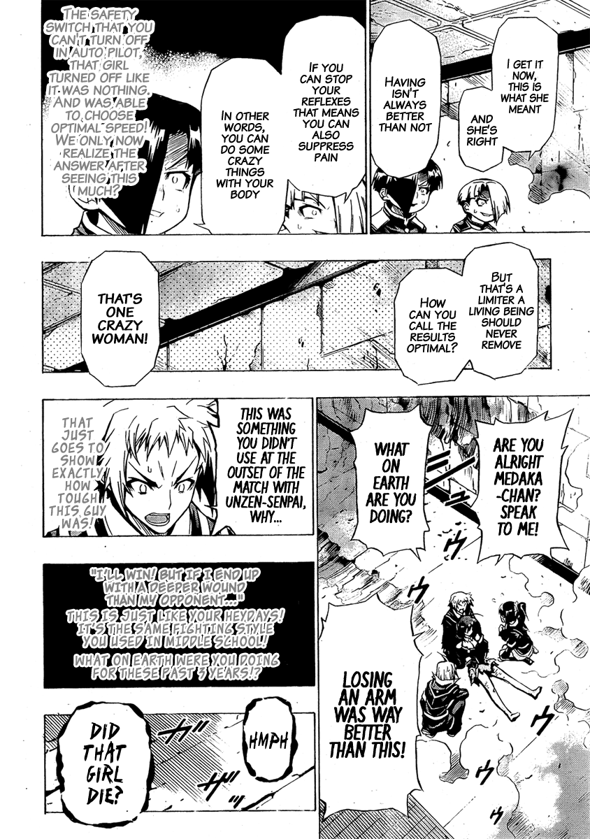 Medaka Box Chapter 31 page 18 - Chapter 31 : The 31st Suggestion - I Won't Increase