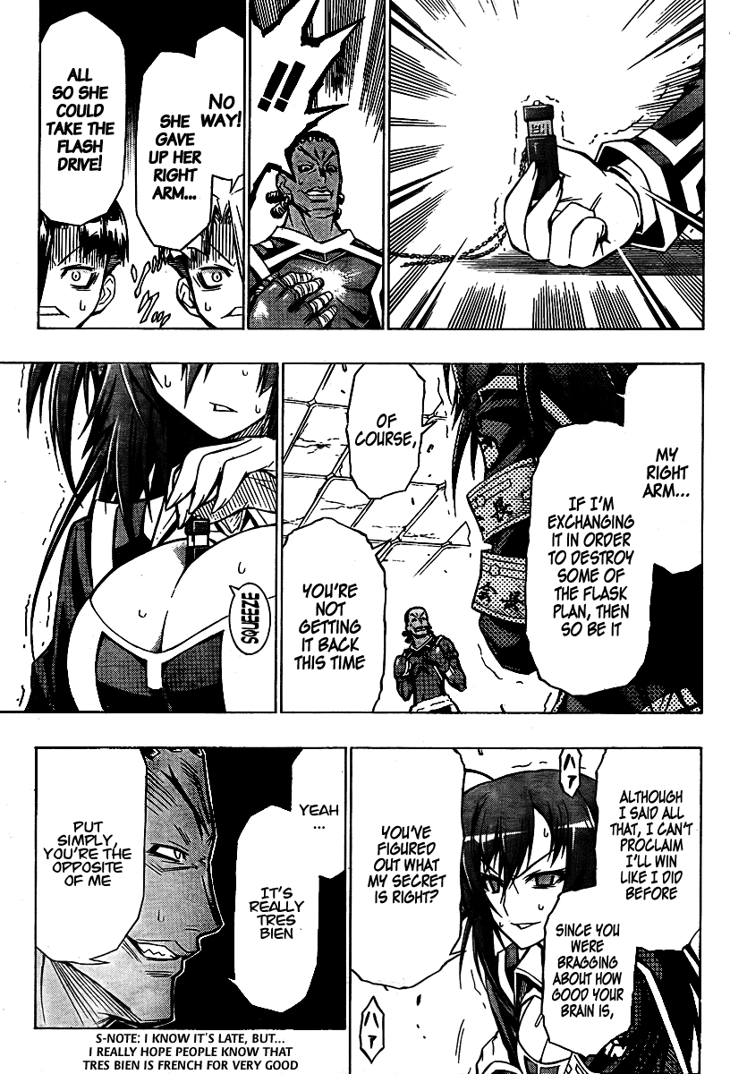 Medaka Box Chapter 31 page 8 - Chapter 31 : The 31st Suggestion - I Won't Increase