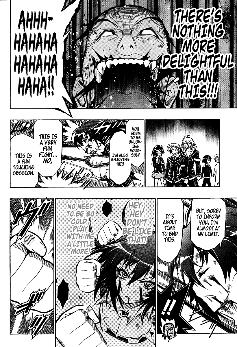 Medaka Box Chapter 32 page 12 - Chapter 32 : The 32nd Suggestion - This is a Touching Session!