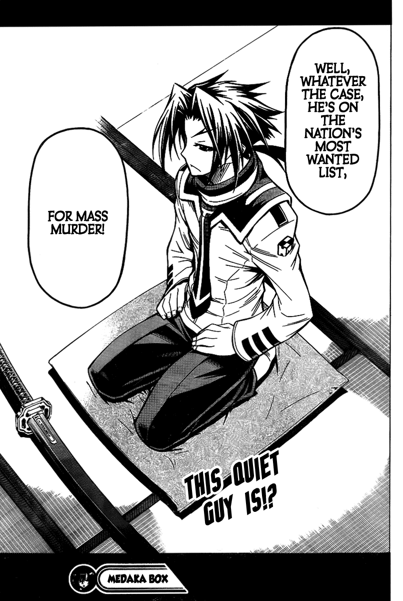Medaka Box Chapter 32 page 19 - Chapter 32 : The 32nd Suggestion - This is a Touching Session!