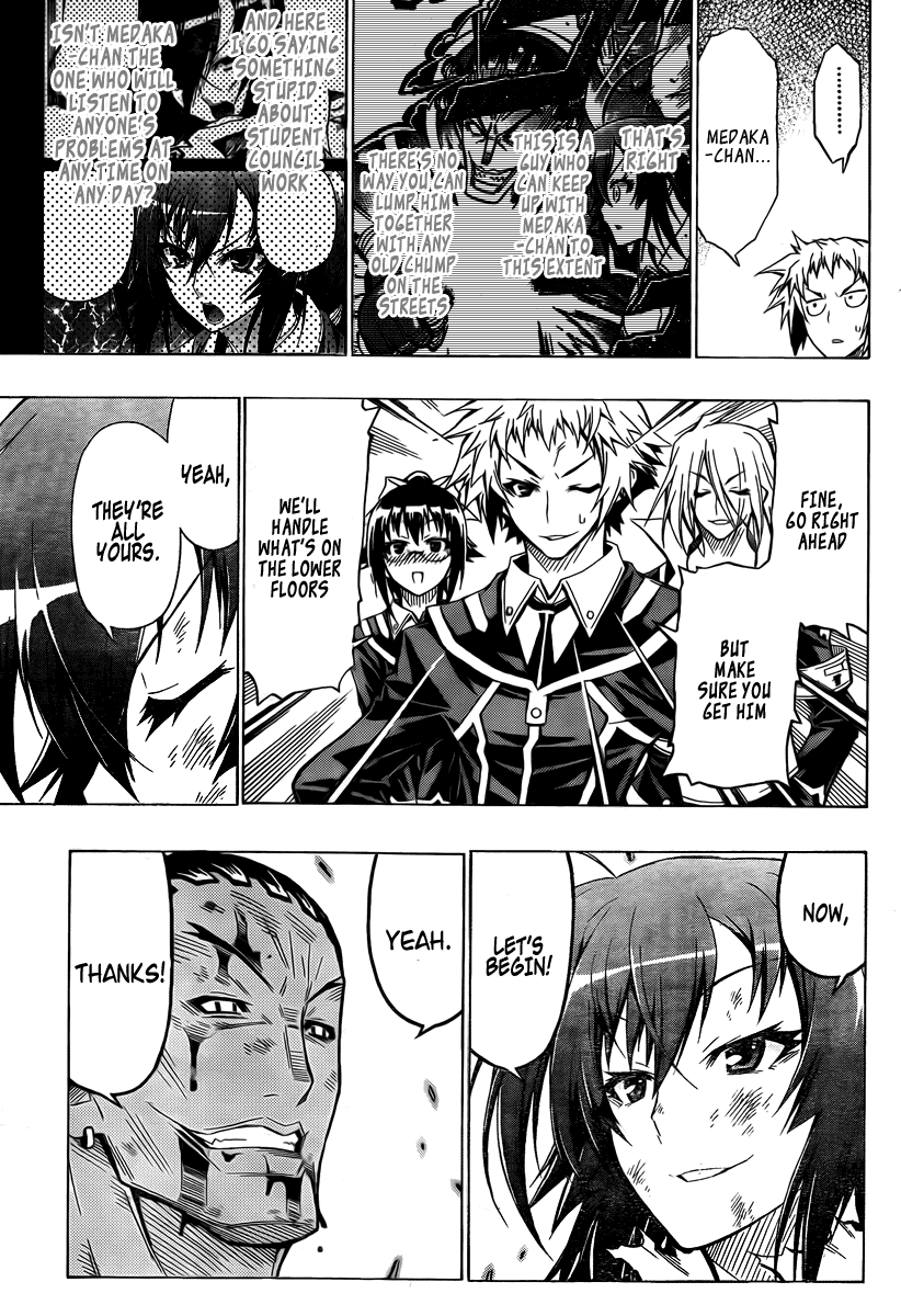 Medaka Box Chapter 32 page 8 - Chapter 32 : The 32nd Suggestion - This is a Touching Session!