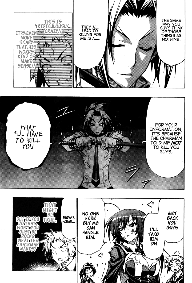 Medaka Box Chapter 33 page 13 - Chapter 33 : The 33rd Suggestion - So I'll Kill You