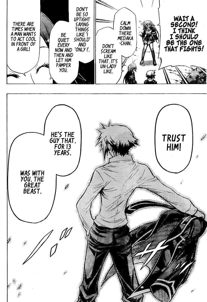 Medaka Box Chapter 33 page 18 - Chapter 33 : The 33rd Suggestion - So I'll Kill You