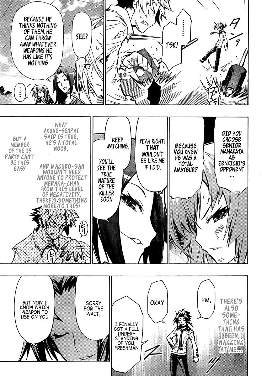 Medaka Box Chapter 34 page 14 - Chapter 34 : The 34th Suggestion - Wont Kill Your Life