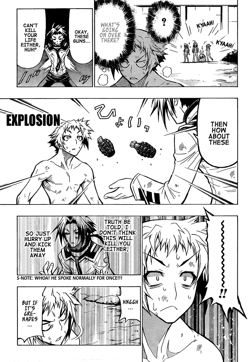 Medaka Box Chapter 35 page 11 - Chapter 35 : The 35th Suggestion - He is Normal Cool