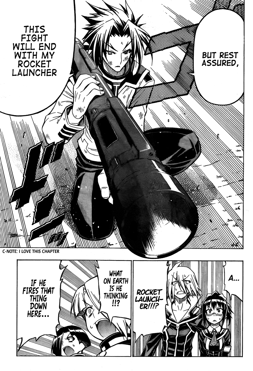 Medaka Box Chapter 35 page 13 - Chapter 35 : The 35th Suggestion - He is Normal Cool
