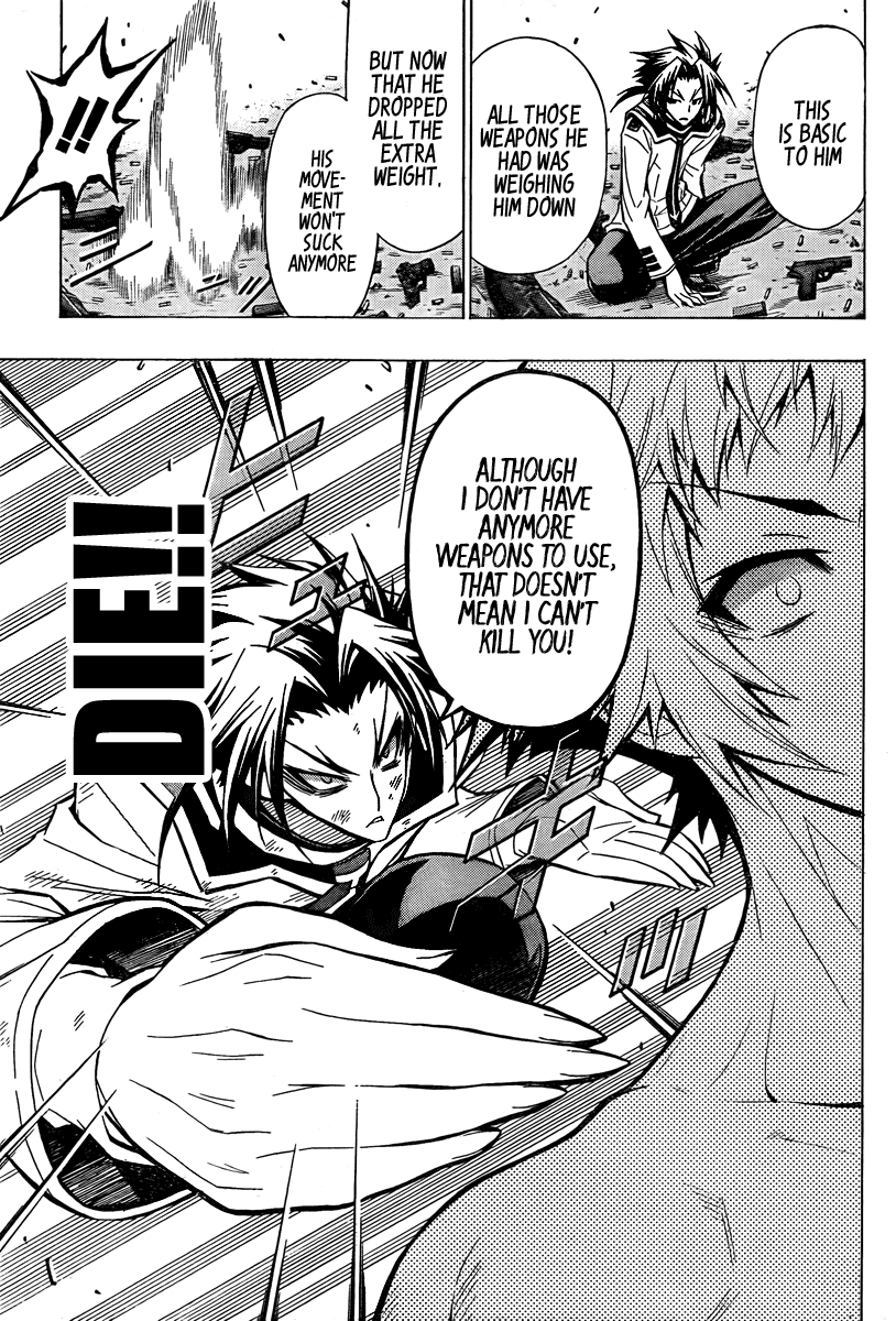 Medaka Box Chapter 35 page 15 - Chapter 35 : The 35th Suggestion - He is Normal Cool