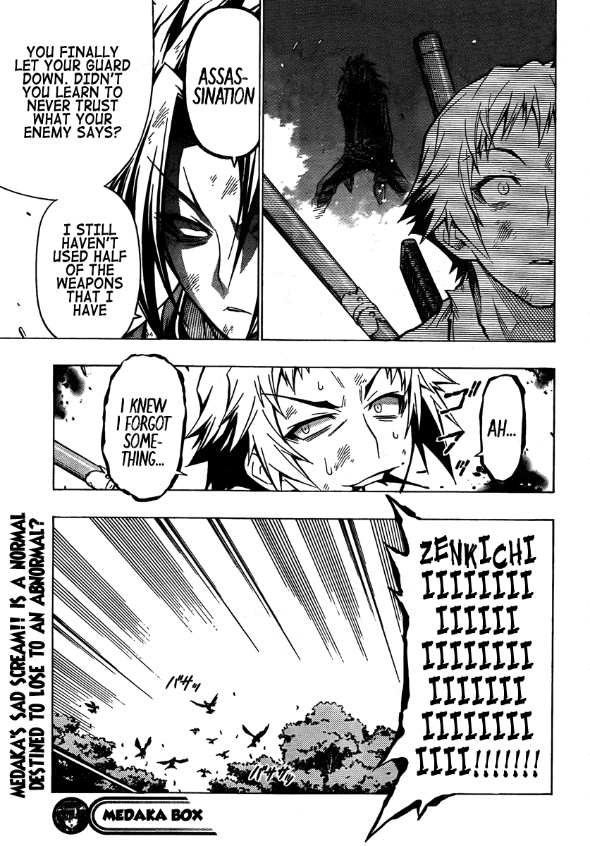 Medaka Box Chapter 35 page 20 - Chapter 35 : The 35th Suggestion - He is Normal Cool