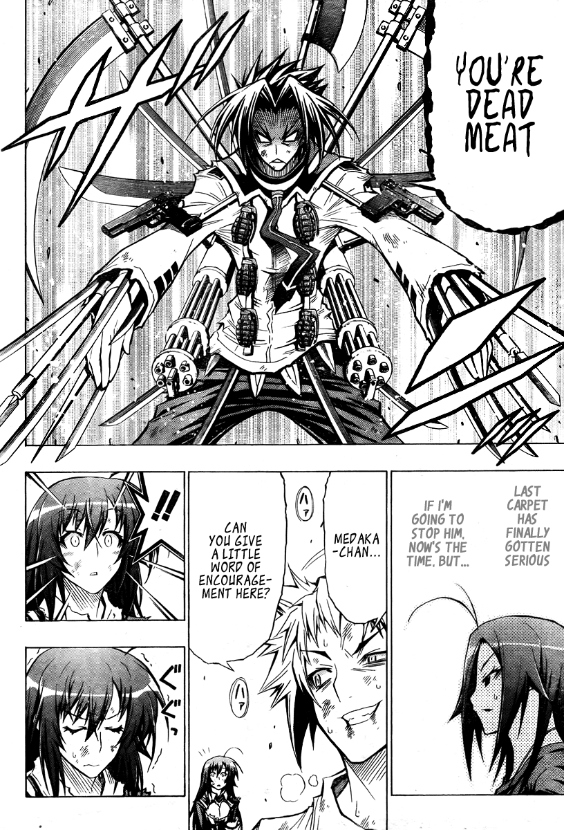 Medaka Box Chapter 36 page 12 - Chapter 36 : The 36th Suggestion - Lets Be Wary of Bad Skin