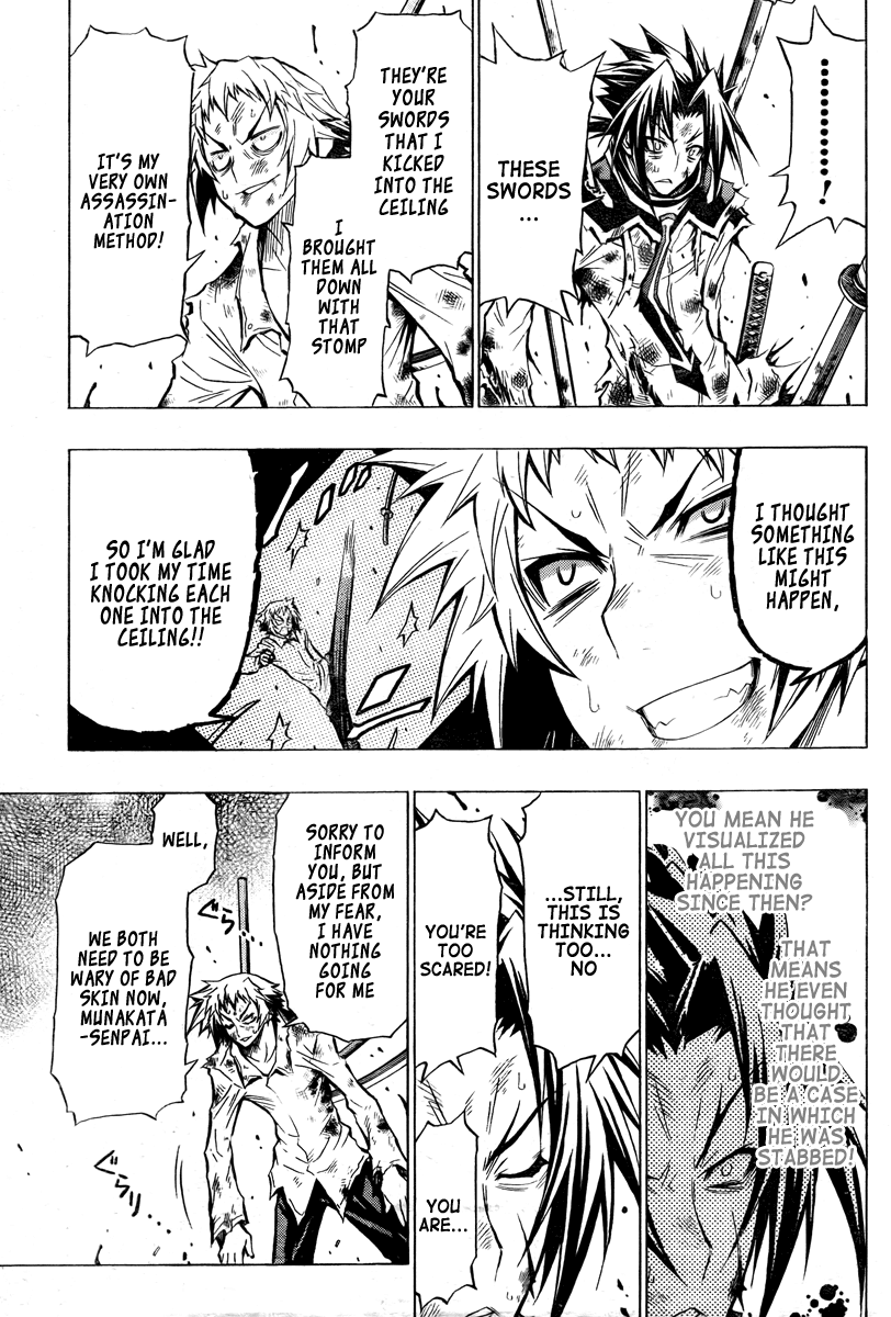 Medaka Box Chapter 36 page 17 - Chapter 36 : The 36th Suggestion - Lets Be Wary of Bad Skin