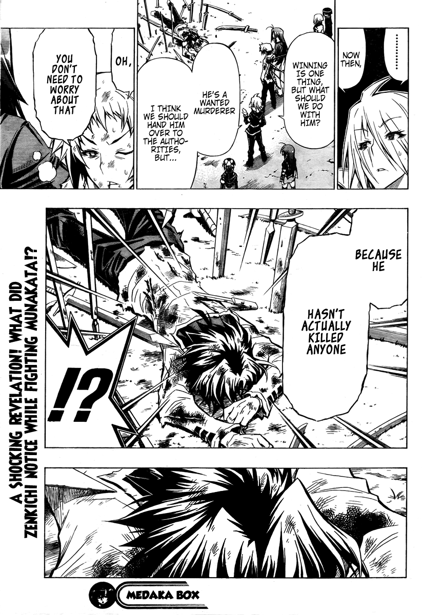 Medaka Box Chapter 36 page 19 - Chapter 36 : The 36th Suggestion - Lets Be Wary of Bad Skin