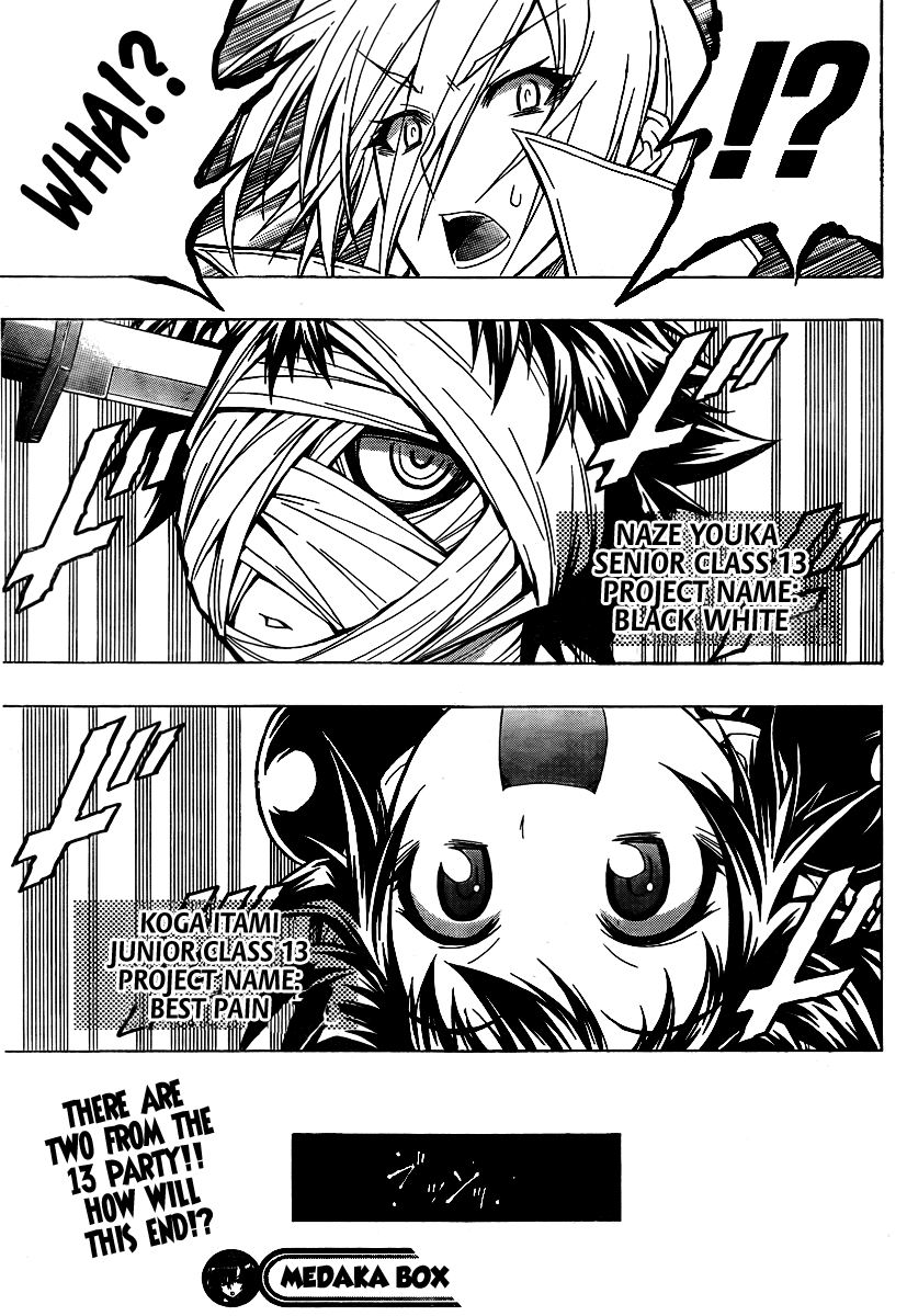 Medaka Box Chapter 37 page 19 - Chapter 37 : The 37th Suggestion - I'm Sorry But I'm Making It My Business!