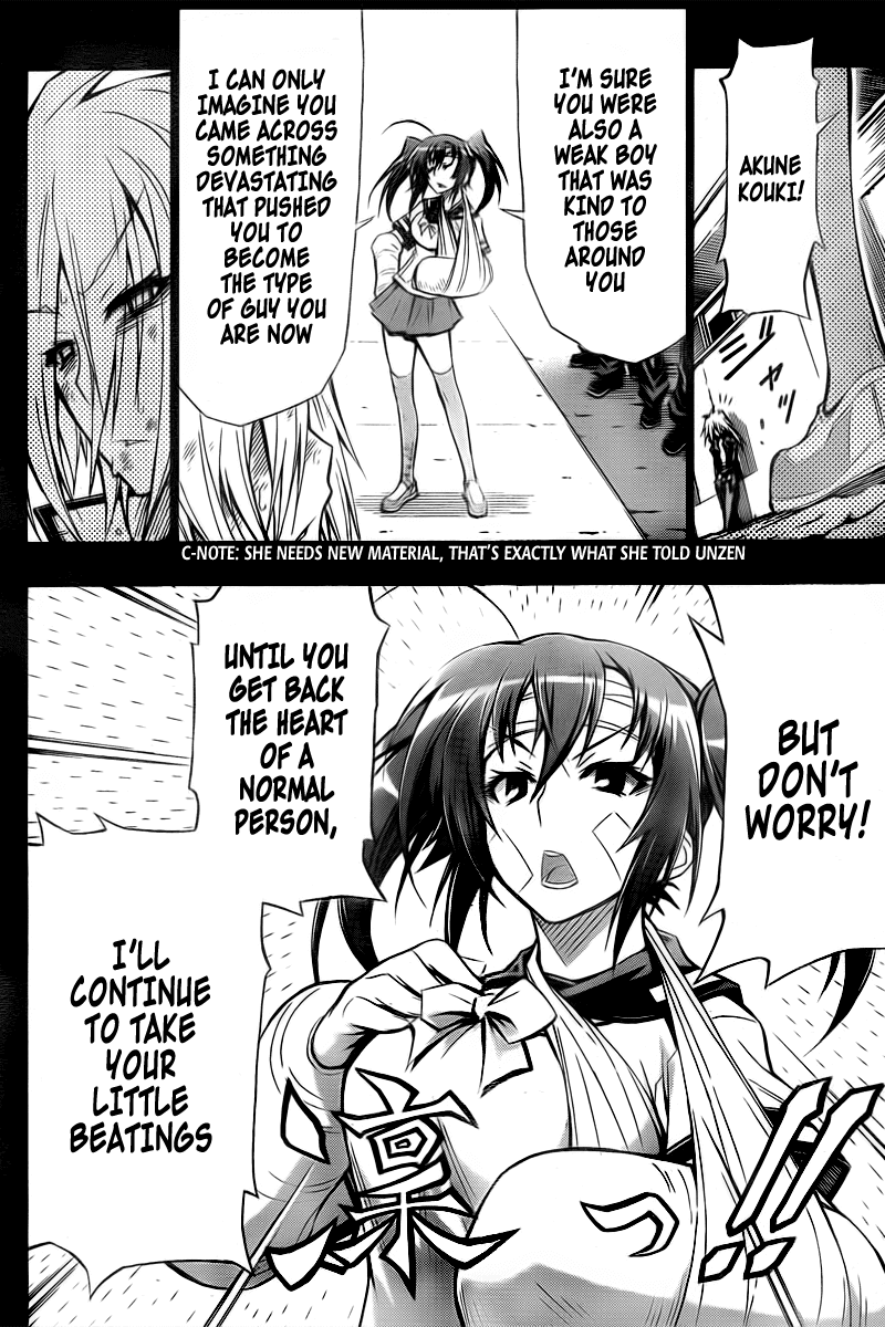 Medaka Box Chapter 38 page 10 - Chapter 38 : The 38th Suggestion - Both Being Bad, And Destroying Things