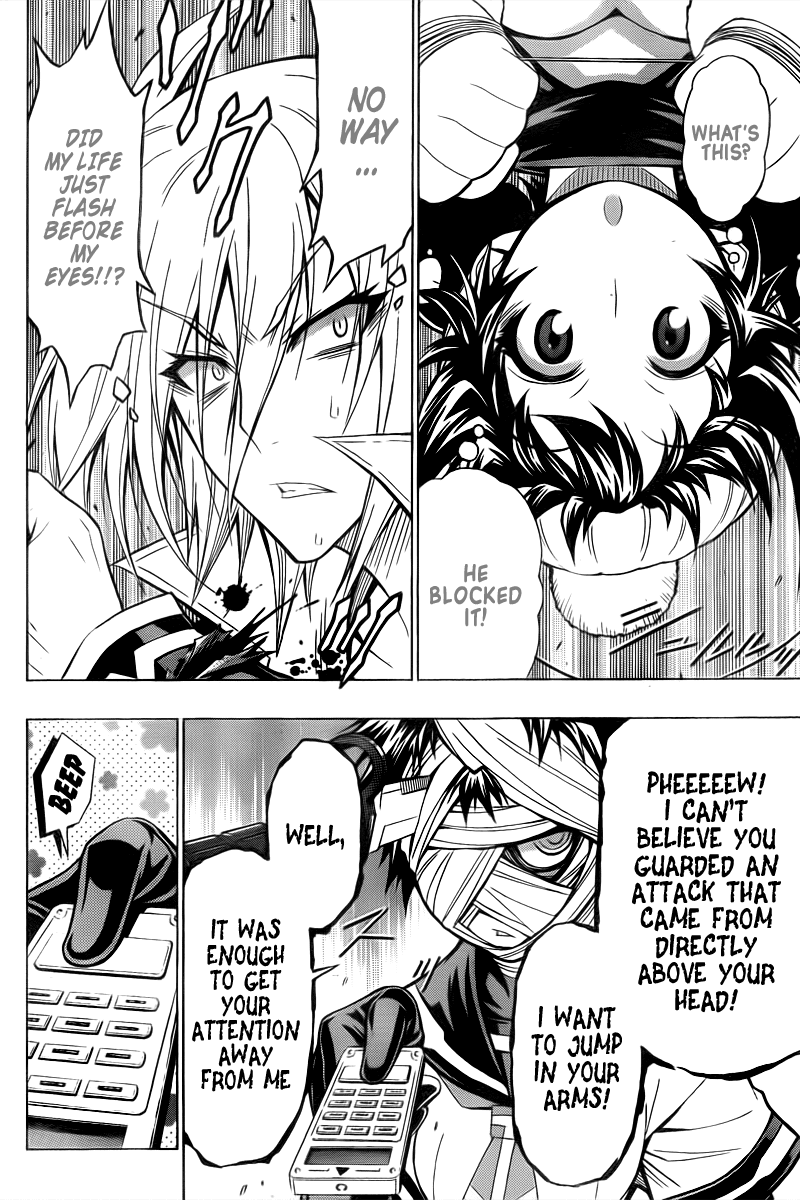 Medaka Box Chapter 38 page 14 - Chapter 38 : The 38th Suggestion - Both Being Bad, And Destroying Things