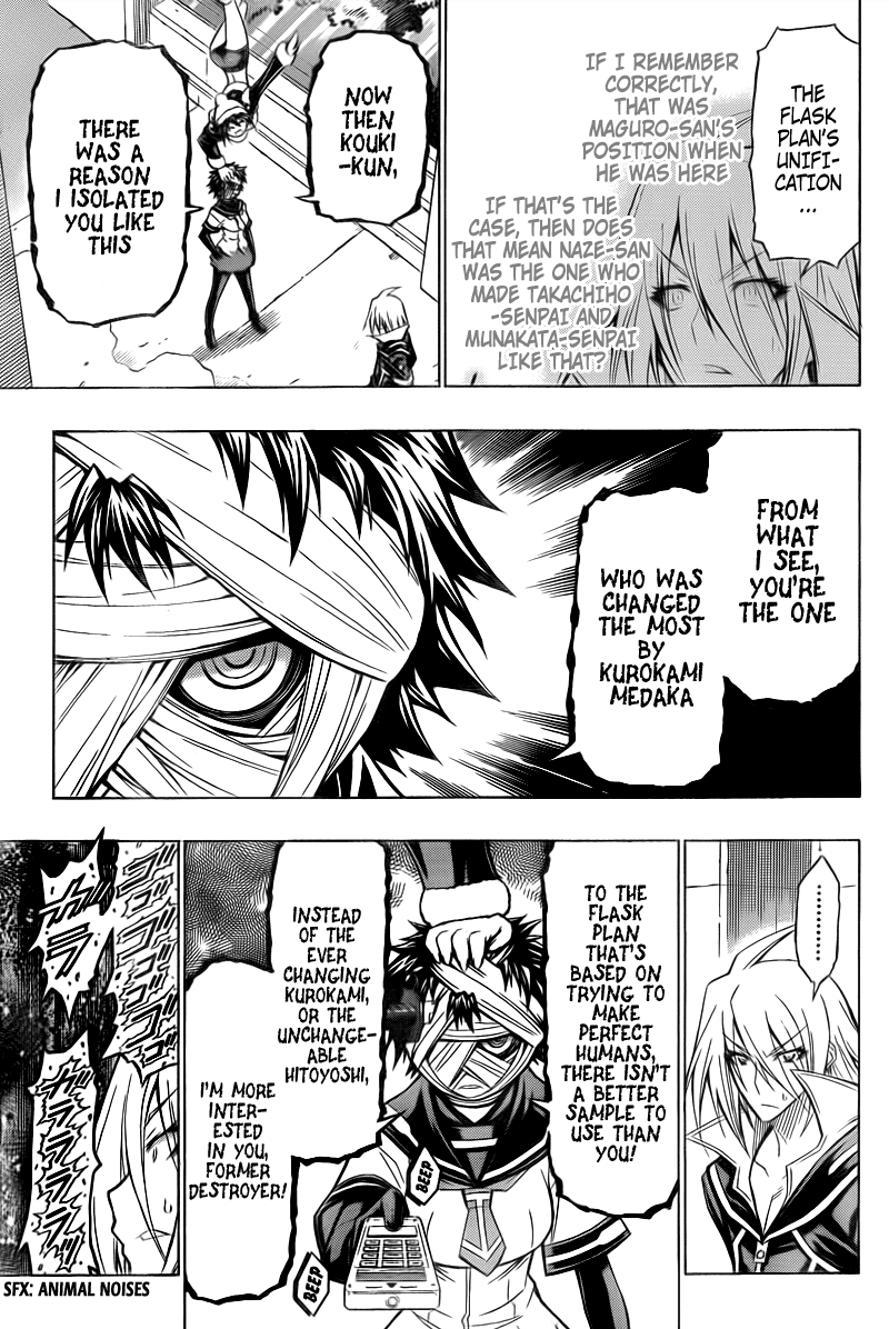 Medaka Box Chapter 38 page 17 - Chapter 38 : The 38th Suggestion - Both Being Bad, And Destroying Things