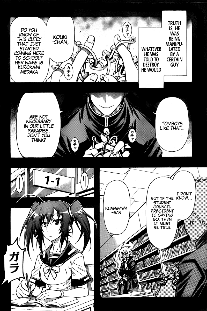 Medaka Box Chapter 38 page 2 - Chapter 38 : The 38th Suggestion - Both Being Bad, And Destroying Things