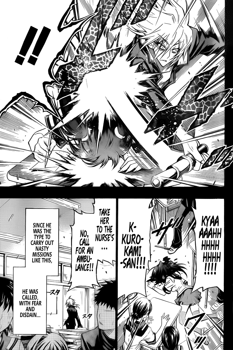 Medaka Box Chapter 38 page 3 - Chapter 38 : The 38th Suggestion - Both Being Bad, And Destroying Things
