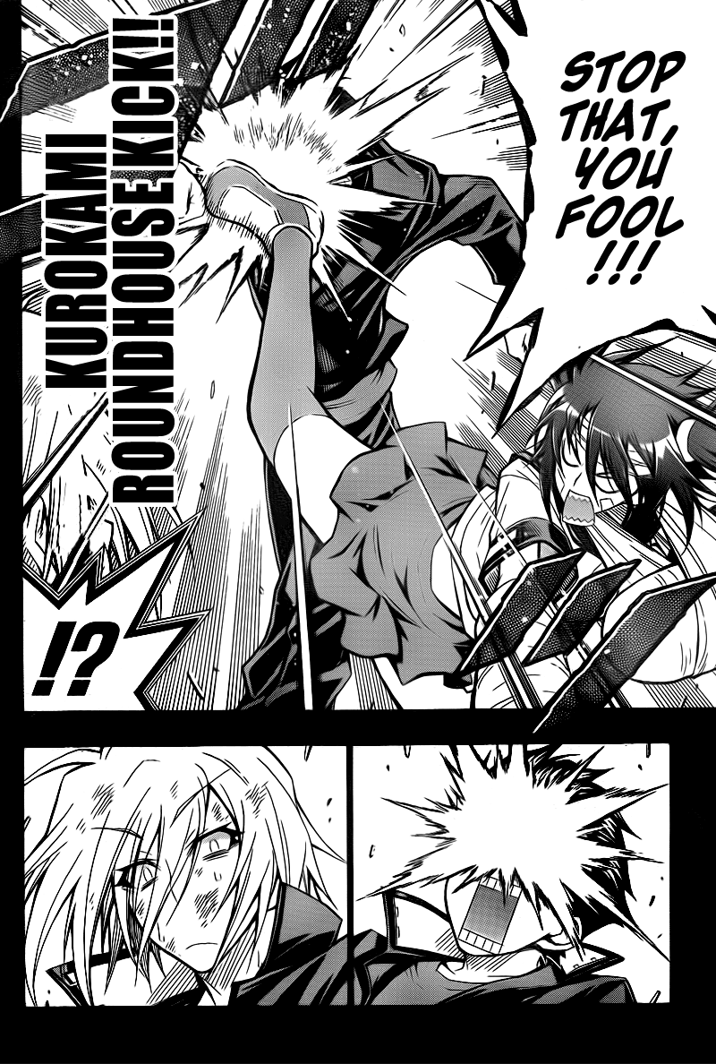 Medaka Box Chapter 38 page 8 - Chapter 38 : The 38th Suggestion - Both Being Bad, And Destroying Things