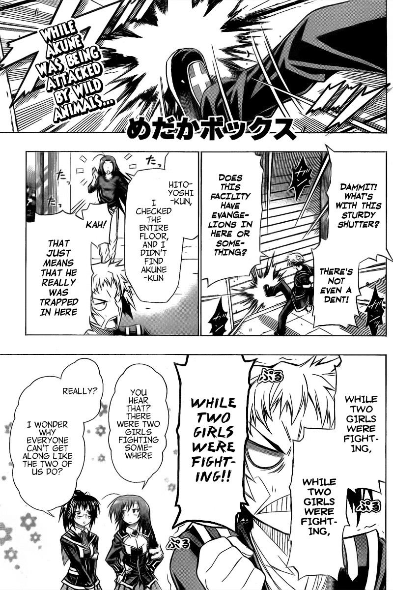 Medaka Box Chapter 39 page 1 - Chapter 39 : The 39th Suggestion - For Abnormals To Be Free
