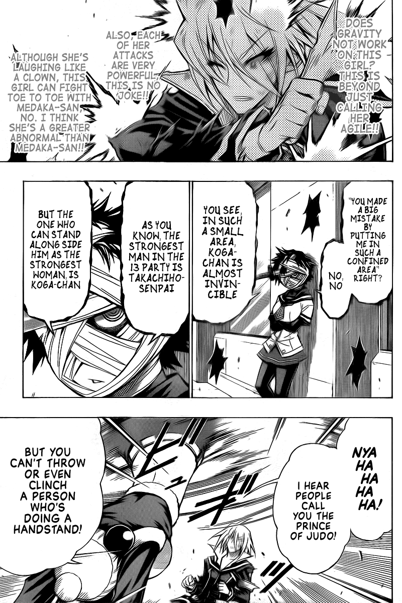 Medaka Box Chapter 39 page 13 - Chapter 39 : The 39th Suggestion - For Abnormals To Be Free