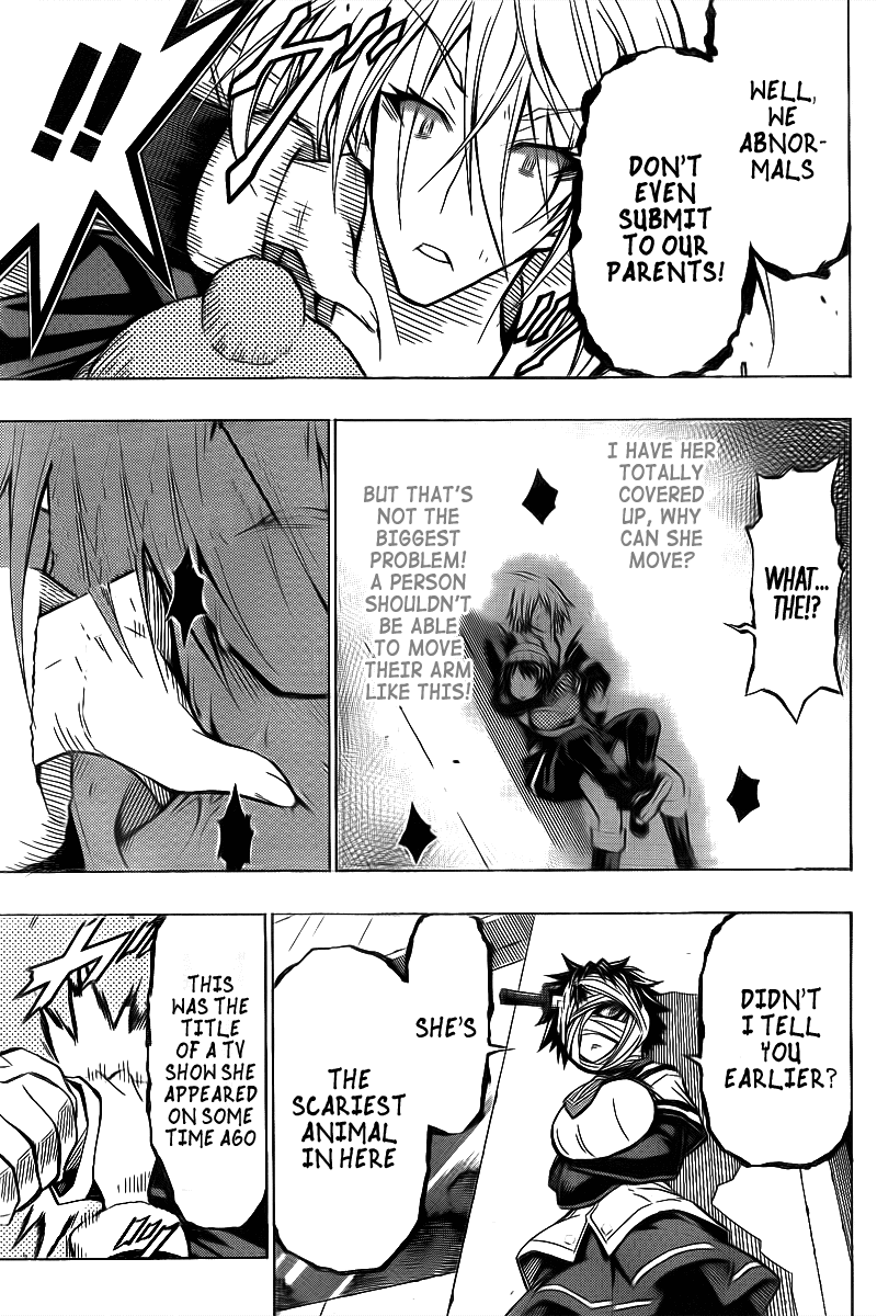 Medaka Box Chapter 39 page 17 - Chapter 39 : The 39th Suggestion - For Abnormals To Be Free