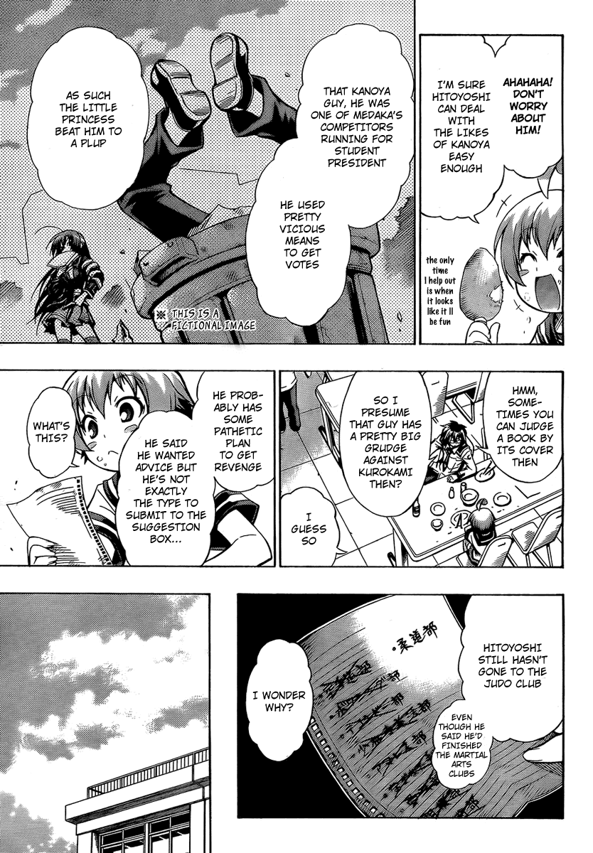 Medaka Box Chapter 4 page 7 - Chapter 4 : The 4th Suggestion - That's Unnecessary Behavior
