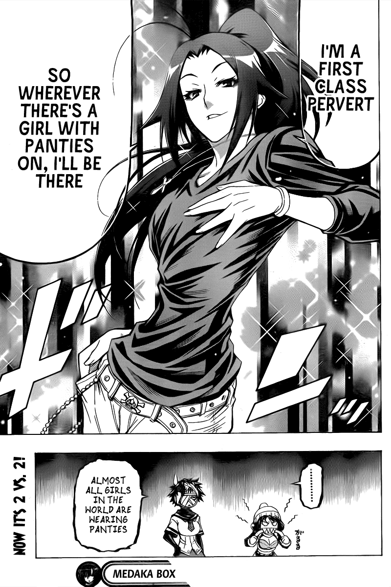 Medaka Box Chapter 40 page 18 - Chapter 40 : The 40th Suggestion - I'll Be There!